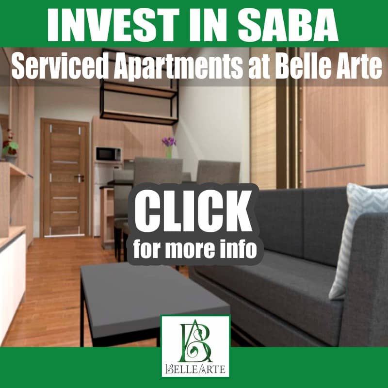 INVEST IN SABA – SERVICE APARTMENTS AT BELLE ARTE